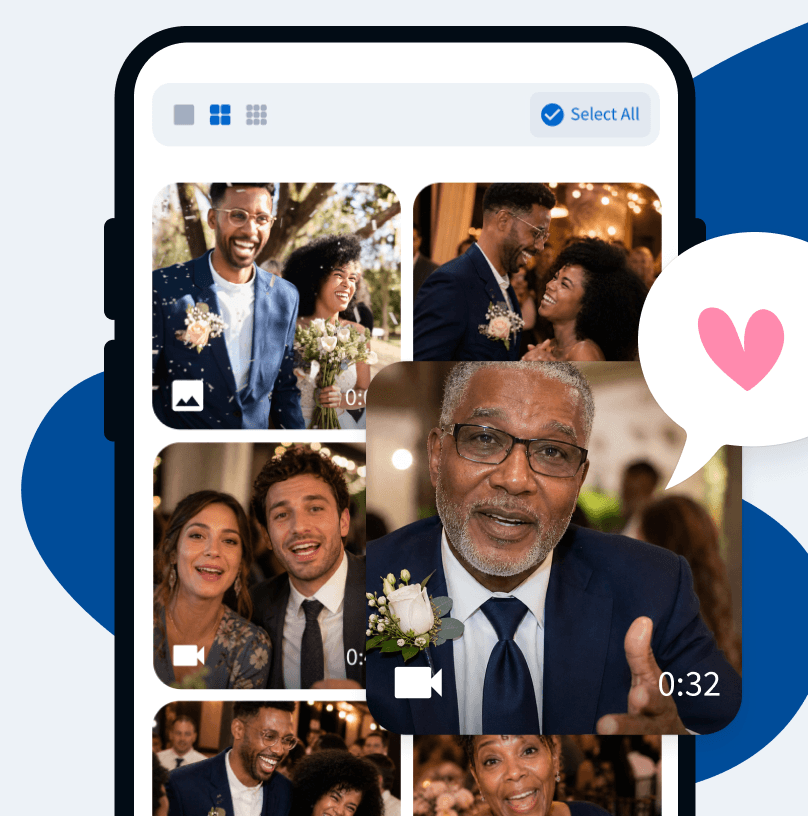 Collect Guest<br/>Videos & Photos