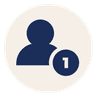 One person per video is preferred. icon
