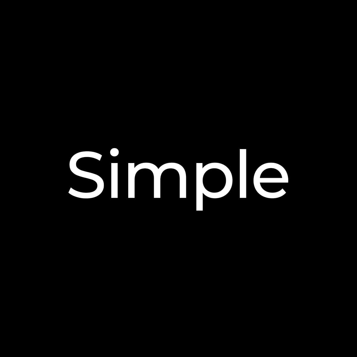 Simple
