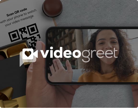 Video gift messages for online stores.