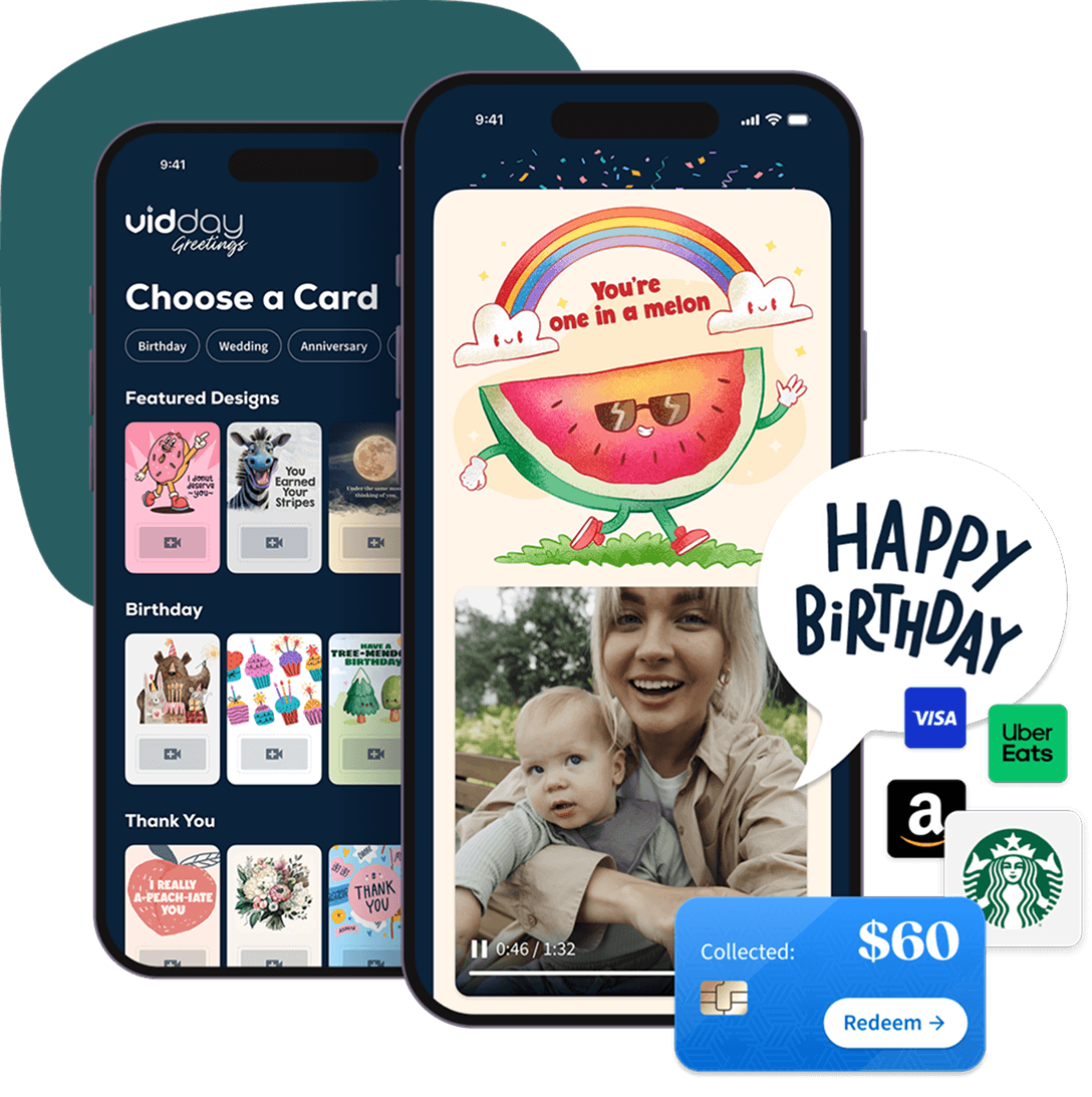 Send card in minutes graphic