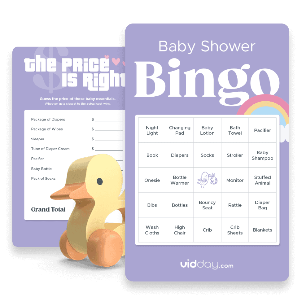 A Fun Baby Shower Activity