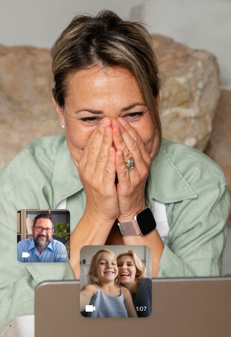 Create a memorable birthday video message.