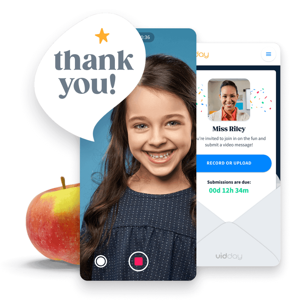 Giving Farewell Wishes to Teachers