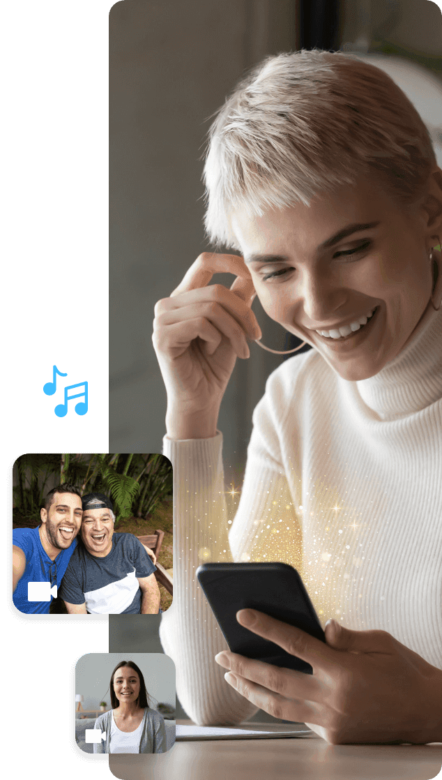 Say goodbye with a beautiful video gift