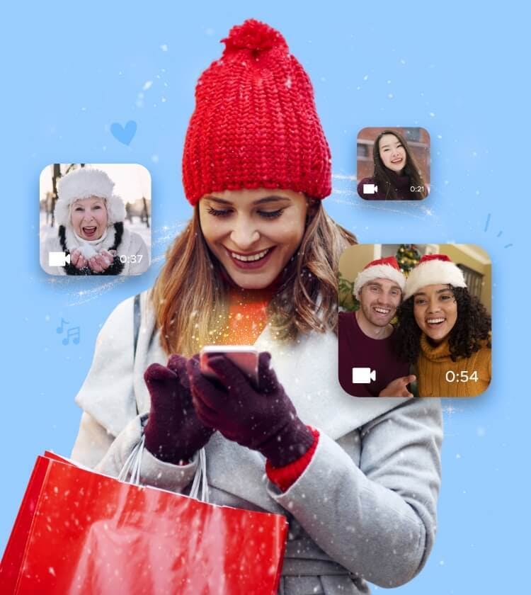 Spread Holiday Cheer with a Video Greeting