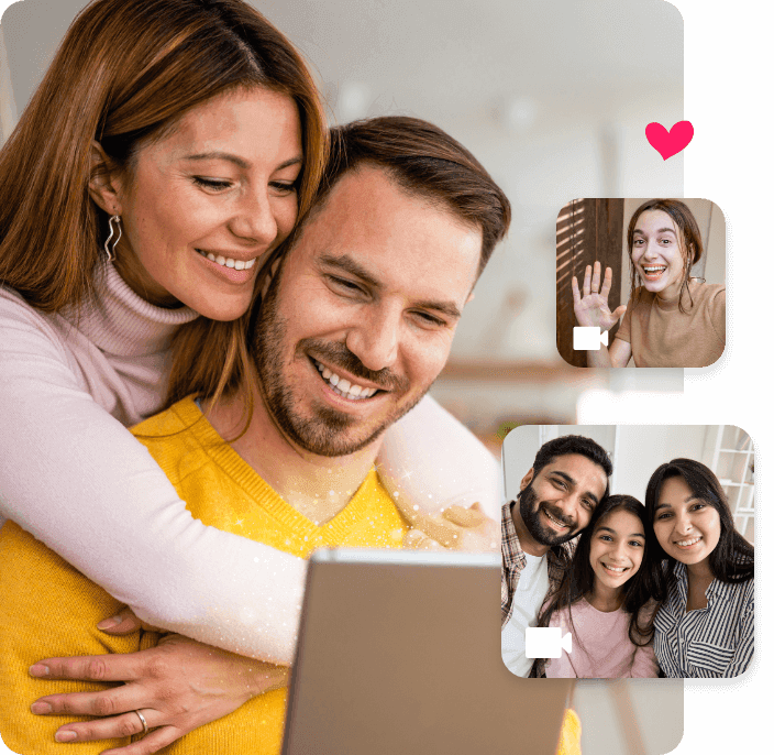 Create a thank you video for your loved ones