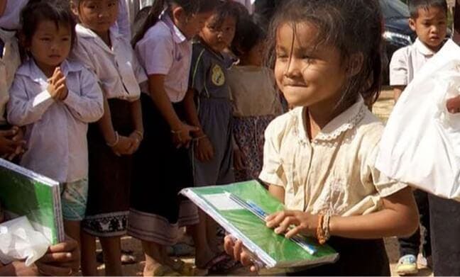 Building a future for school kids in Laos.