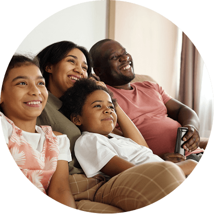 Families and Friends celebrating together